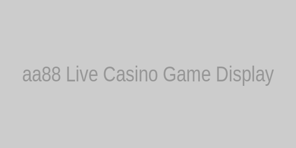 aa88 Live Casino Game Display