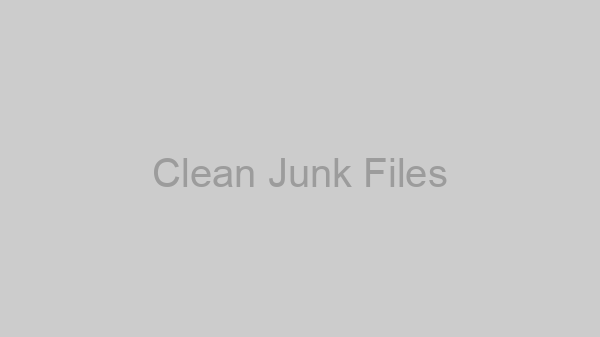 Clean Junk Files