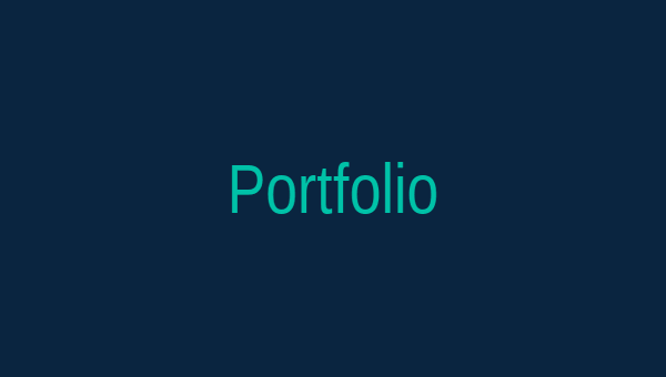 Creative portfolio website