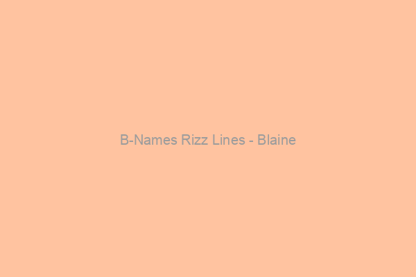 Blaine