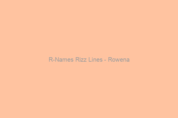 Rowena