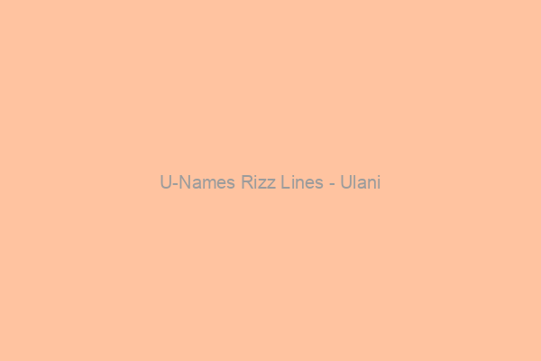 Ulani