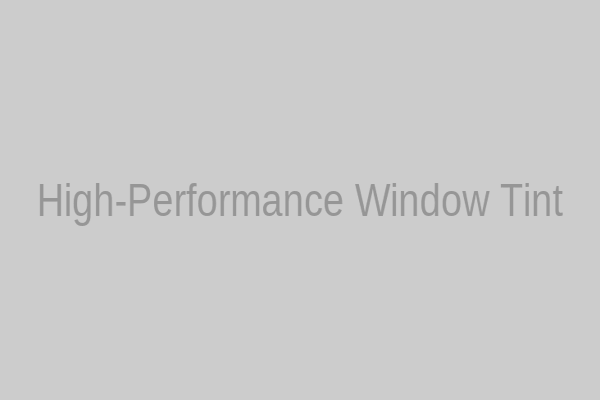 Generic Window Tint Application
