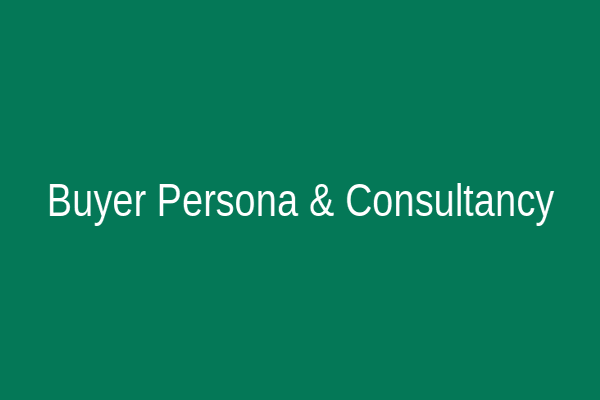 استشارات تسويقية مجانية ورسم شريحة العملاء Buyer Persona