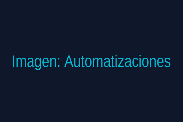 Sistemas automáticos
