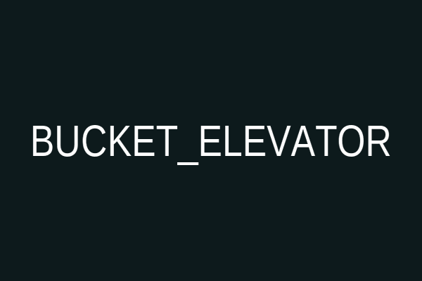 Bucket Elevator