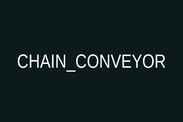 Chain Conveyor