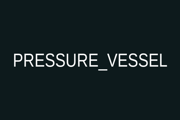 Pressure Vessels