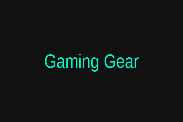 Gaming Gear