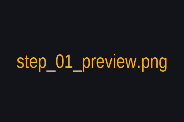 Step 1 photo placeholder