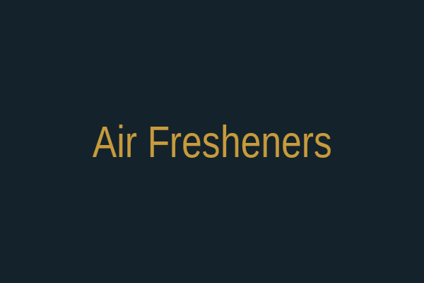 Natural air fresheners