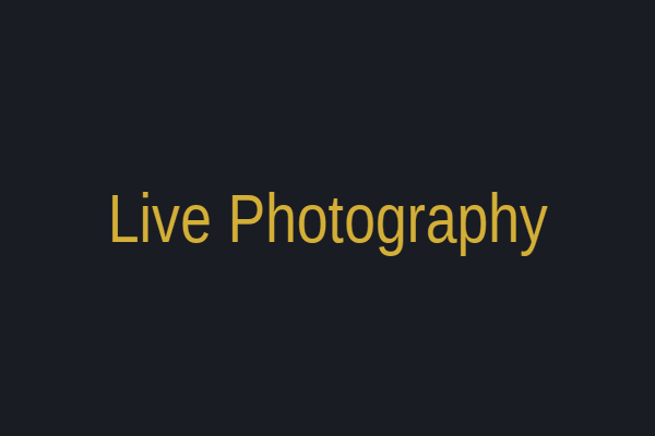 Live Photography