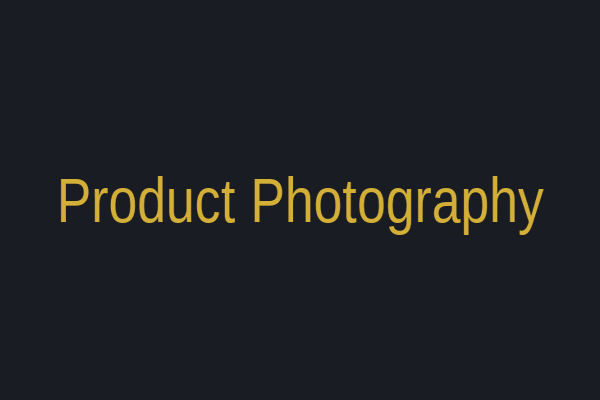 Product Photography
