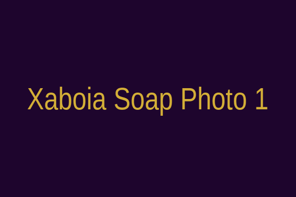 Xaboia Handcrafted Soap