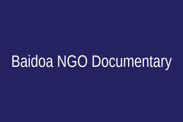 NGO Documentary