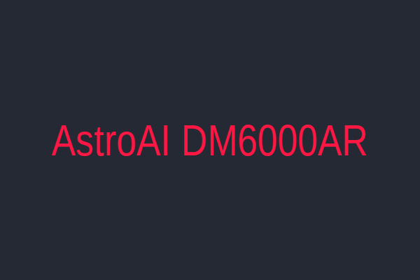 جهاز قياس متعدد AstroAI DM6000AR رقمي احترافي
