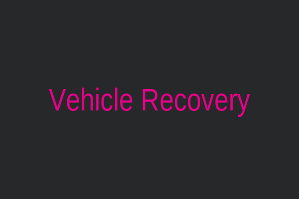 Vehicle recovery operation