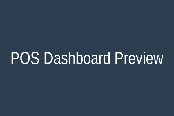 POS Dashboard