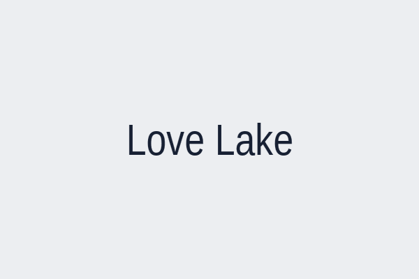 Love Lake — озёра в форме сердца