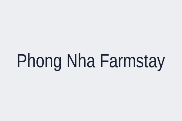 Phong Nha Farmstay
