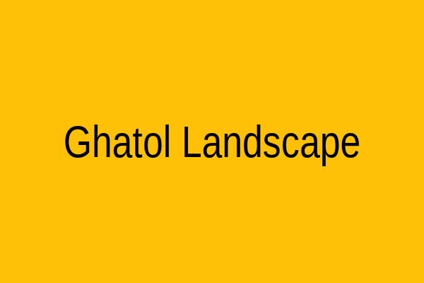 Ghatol Landscape