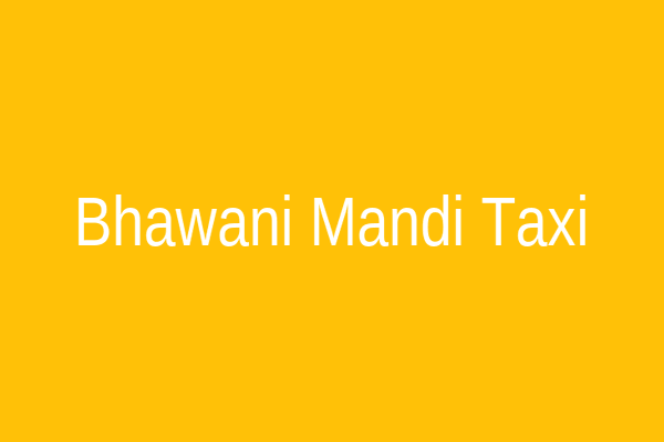 Bhawani Mandi Taxi Service