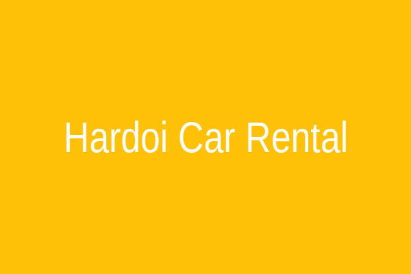 Car Rental Hardoi