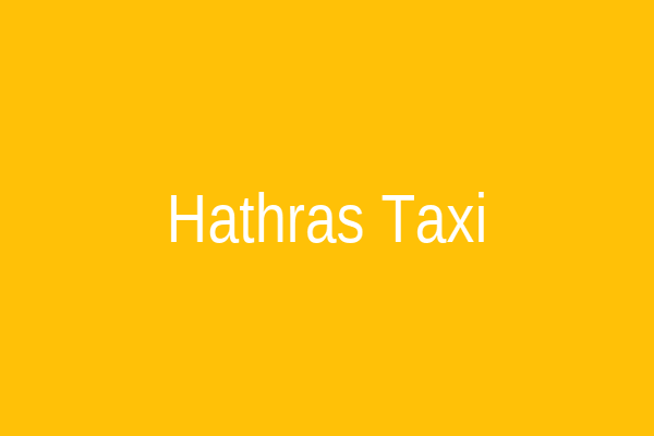 Taxi Service Hathras