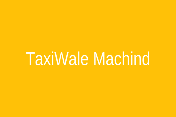 Reliable Taxi Service in Machind