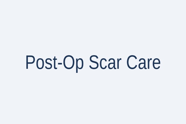 Surgical Scar Care