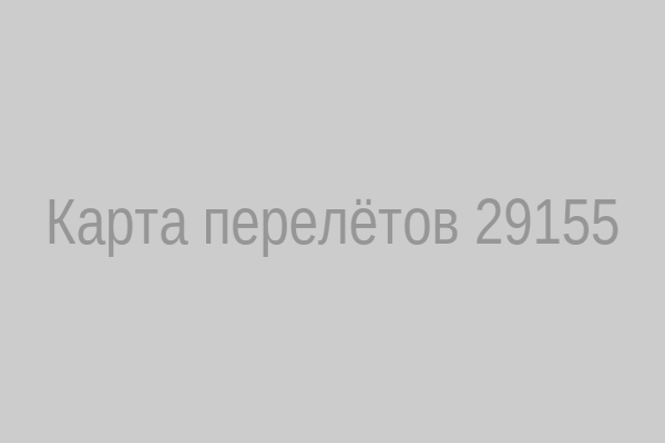 Карта перелётов