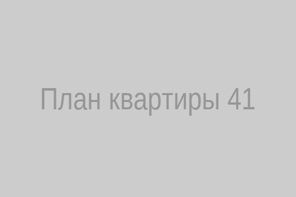 План квартиры 41