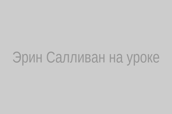 Эрин Салливан на уроке