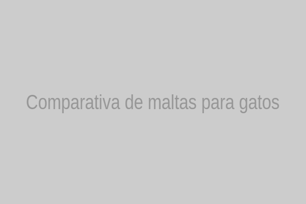 Comparativa de productos malta para gatos