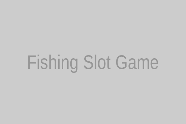 Fishing themed slot machine