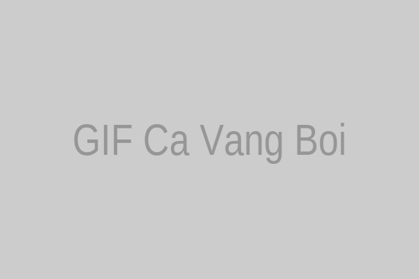 Ảnh động cá vàng bơi lội sinh động