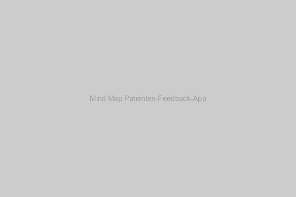 Mind Map Patienten-Feedback-App