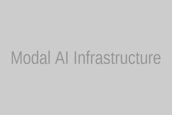 Modal AI Infrastructure