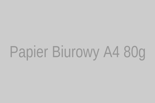 Biały papier biurowy Schemat A4 80g