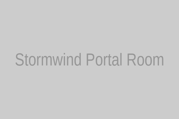 Stormwind portal room with Dornogal portal highlighted