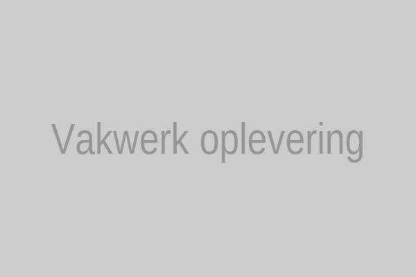 Oplevering vakwerk