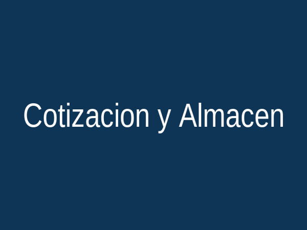 Software de control de stock y cotizaciones