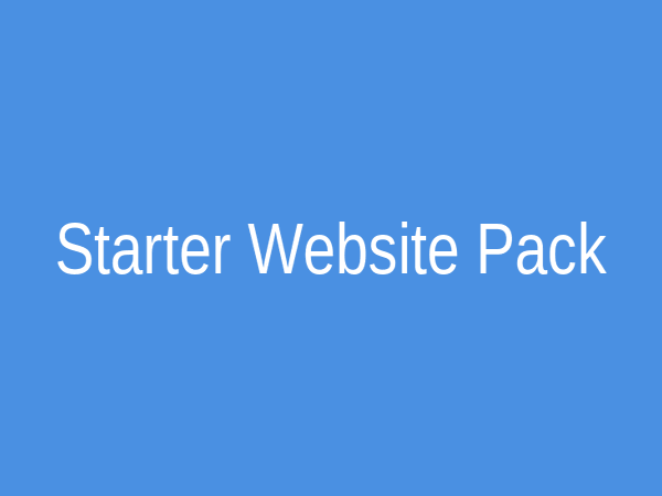 Starter Website Package