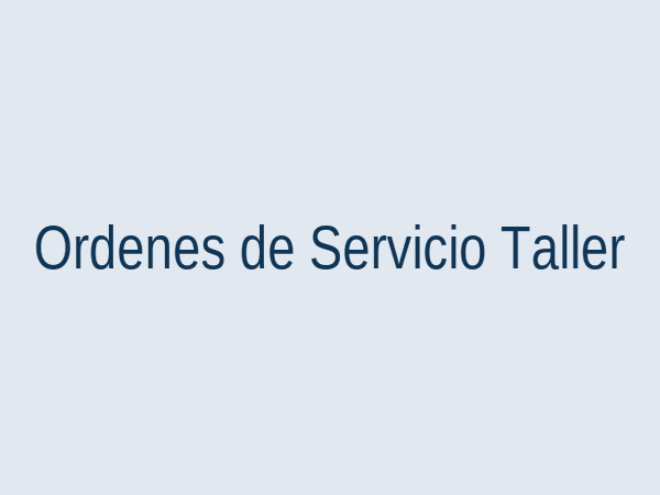 Sistema de gestión para talleres mecánicos, autos, motos y bicicletas