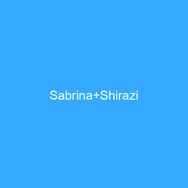 Sabrina Shirazi