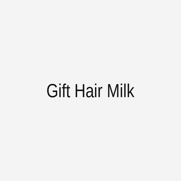 ヘアミルク プレゼント