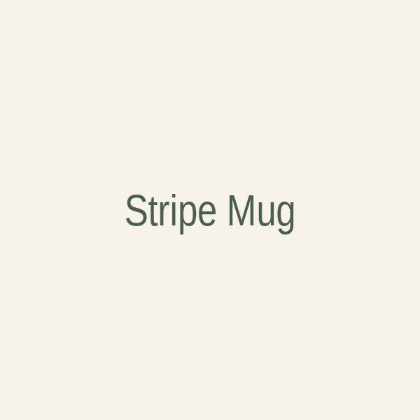 Stripe Mug