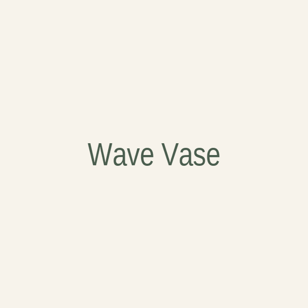Wave Vase