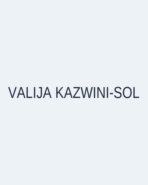 VALIJA KAZWINI-SOL