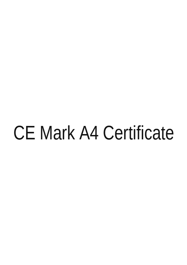 CE Marking Certification